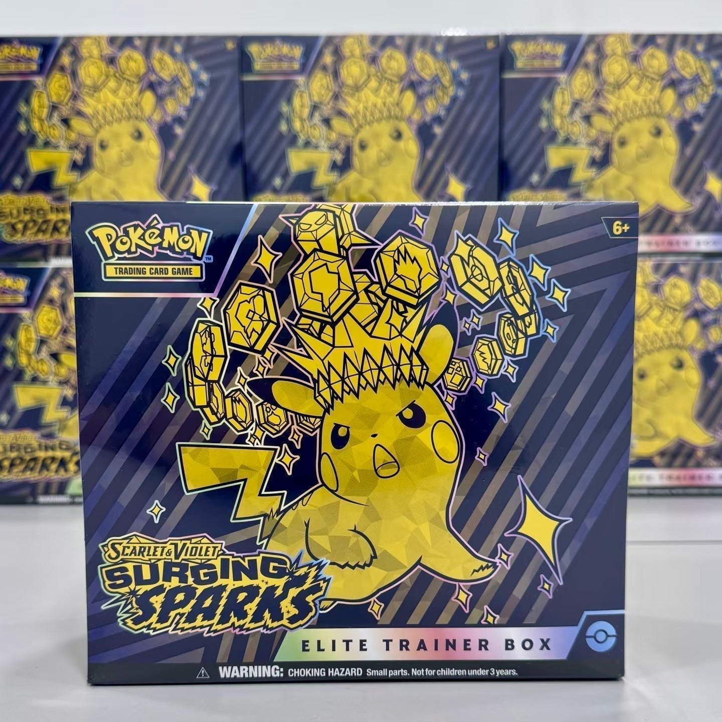 Hot Sale :Scarlet & Violet - Surging Sparks Elite Trainer Box