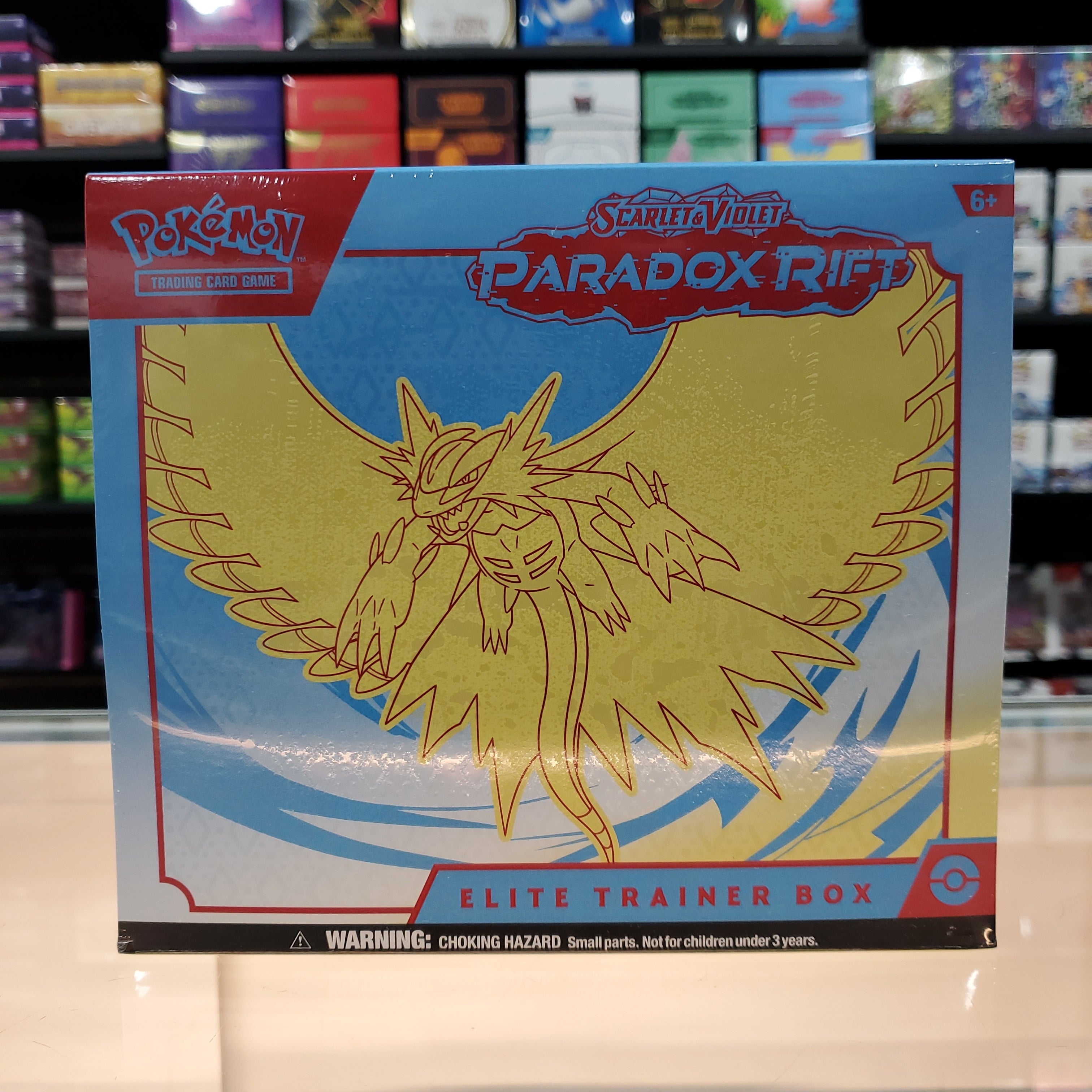 Hot Sale : Scarlet & Violet: Paradox Rift - Elite Trainer Box (Roaring Moon)