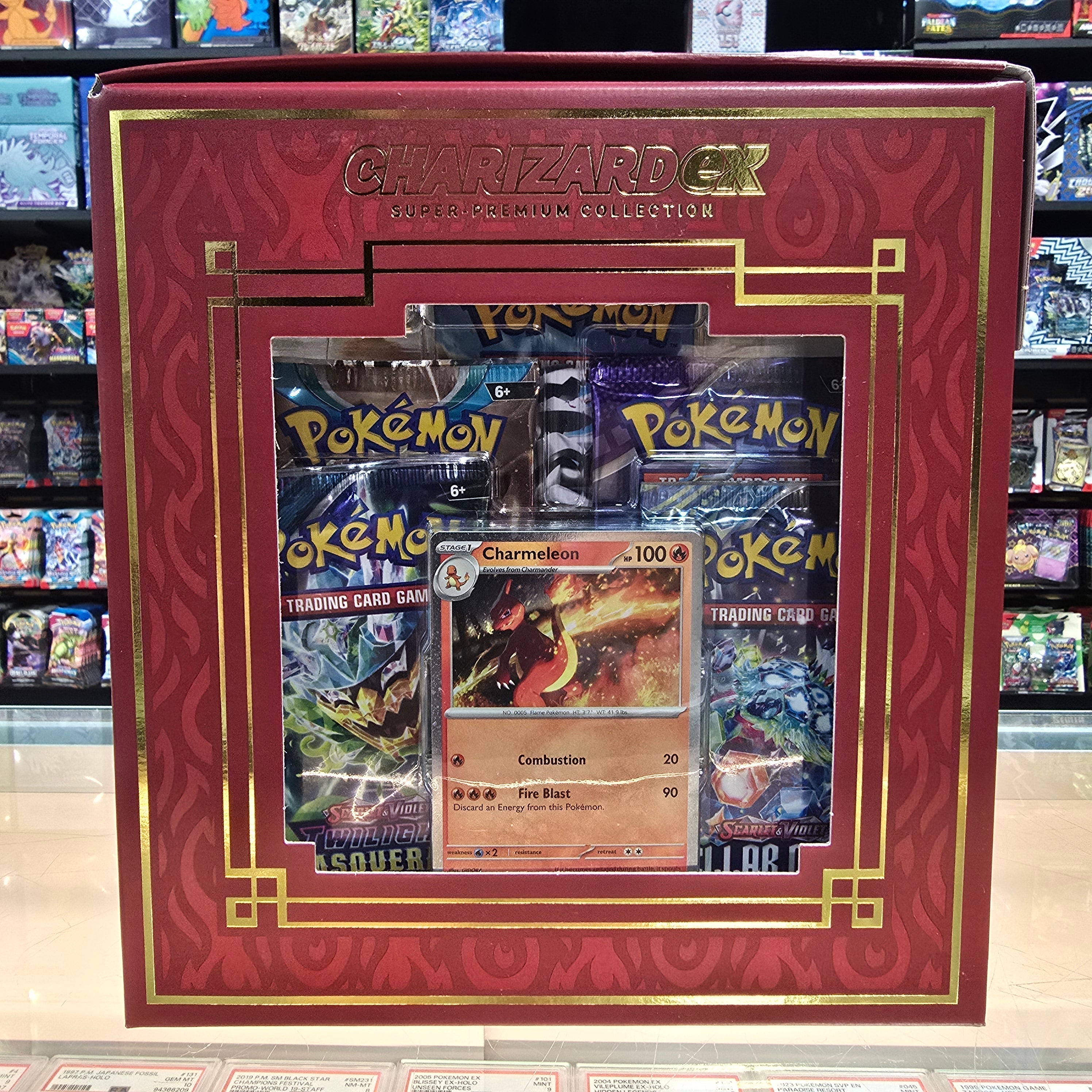 Hot Sale : Super-Premium Collection (Charizard ex)