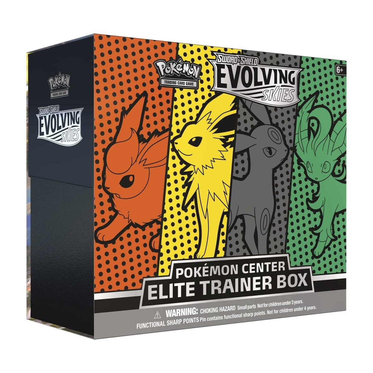 Sword & Shield-Evolving SkiesCenter Elite Trainer Box (Jolteon, Flareon, Umbreon & Leafeon)