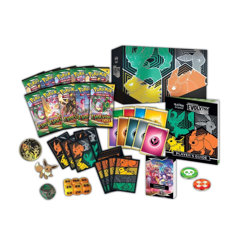 Sword & Shield-Evolving SkiesCenter Elite Trainer Box (Jolteon, Flareon, Umbreon & Leafeon)