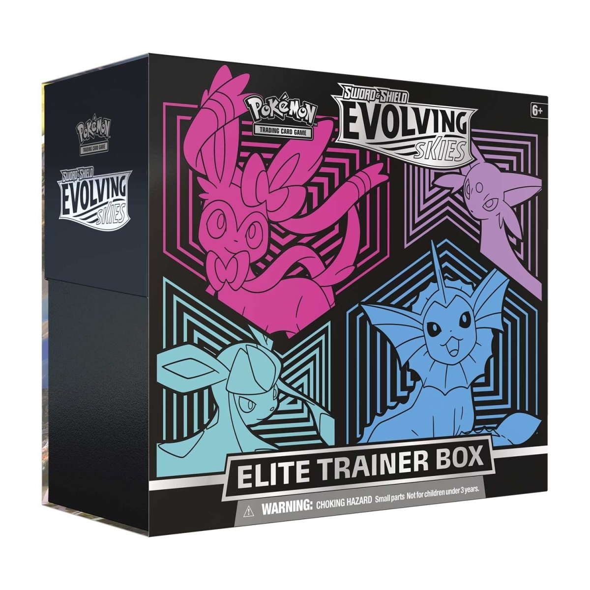 Sword & Shield-Evolving Skies Center Elite Trainer Box (Vaporeon, Espeon, Glaceon & Sylveon)