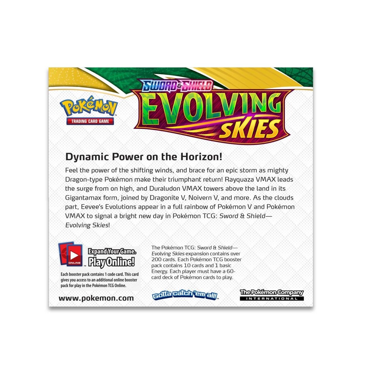 Sword & Shield-Evolving Skies Booster Display Box (36 Packs)