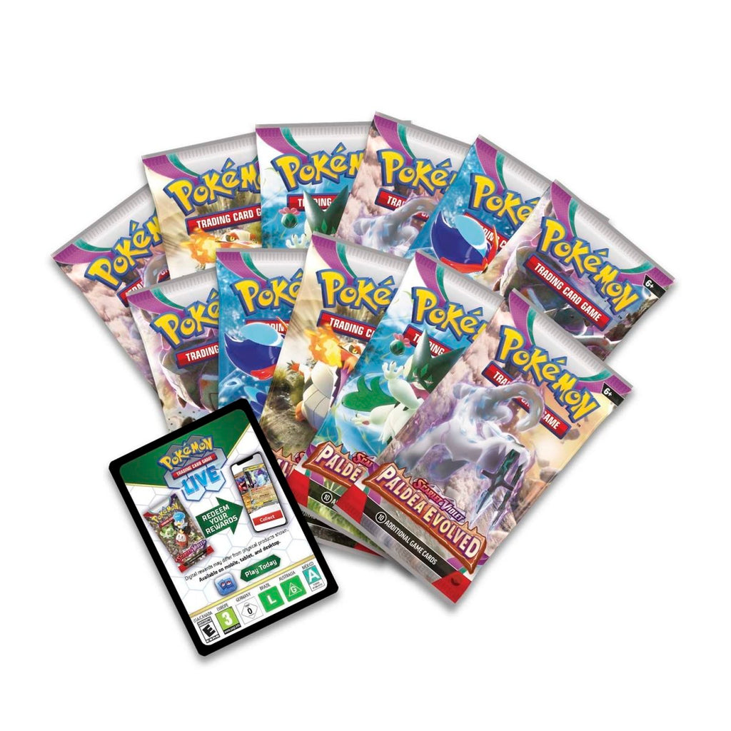 Scarlet & Violet-Paldea Evolved  Center Elite Trainer Box