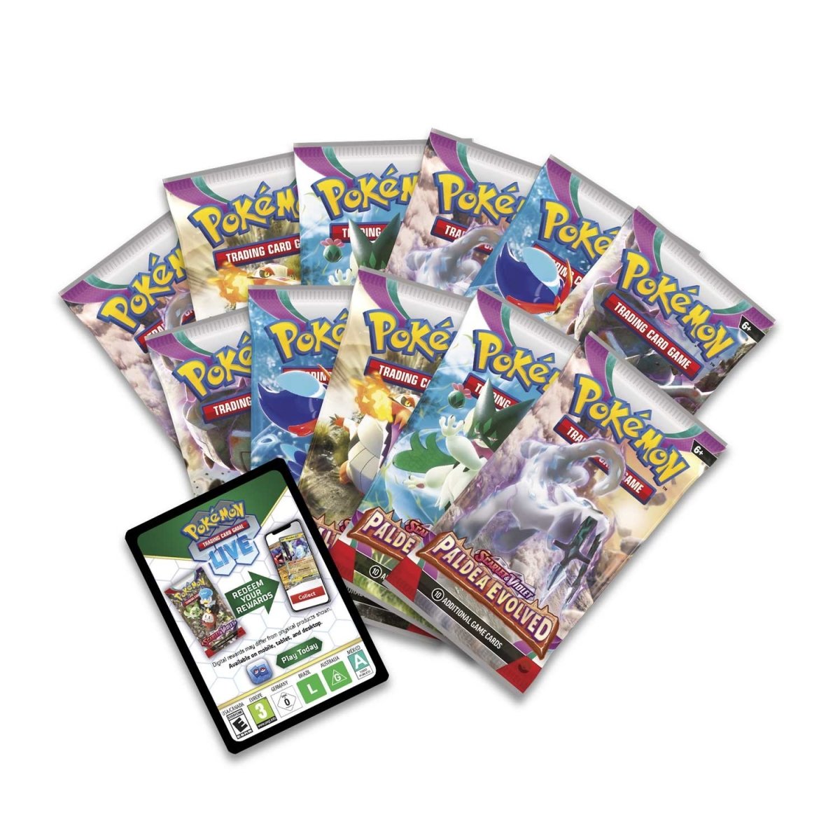 Scarlet & Violet-Paldea Evolved  Center Elite Trainer Box