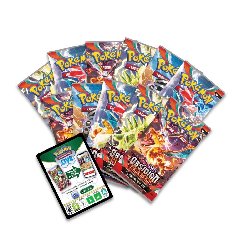 Scarlet & Violet-Obsidian Flames Center Elite Trainer Box