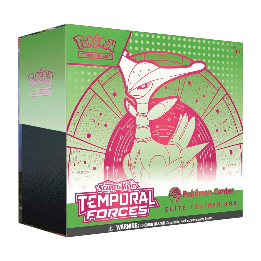 Scarlet & Violet-Temporal Forces  Center Elite Trainer Box (Iron Leaves)