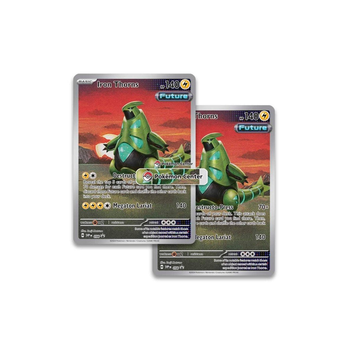 Scarlet & Violet-Temporal Forces  Center Elite Trainer Box (Iron Leaves)