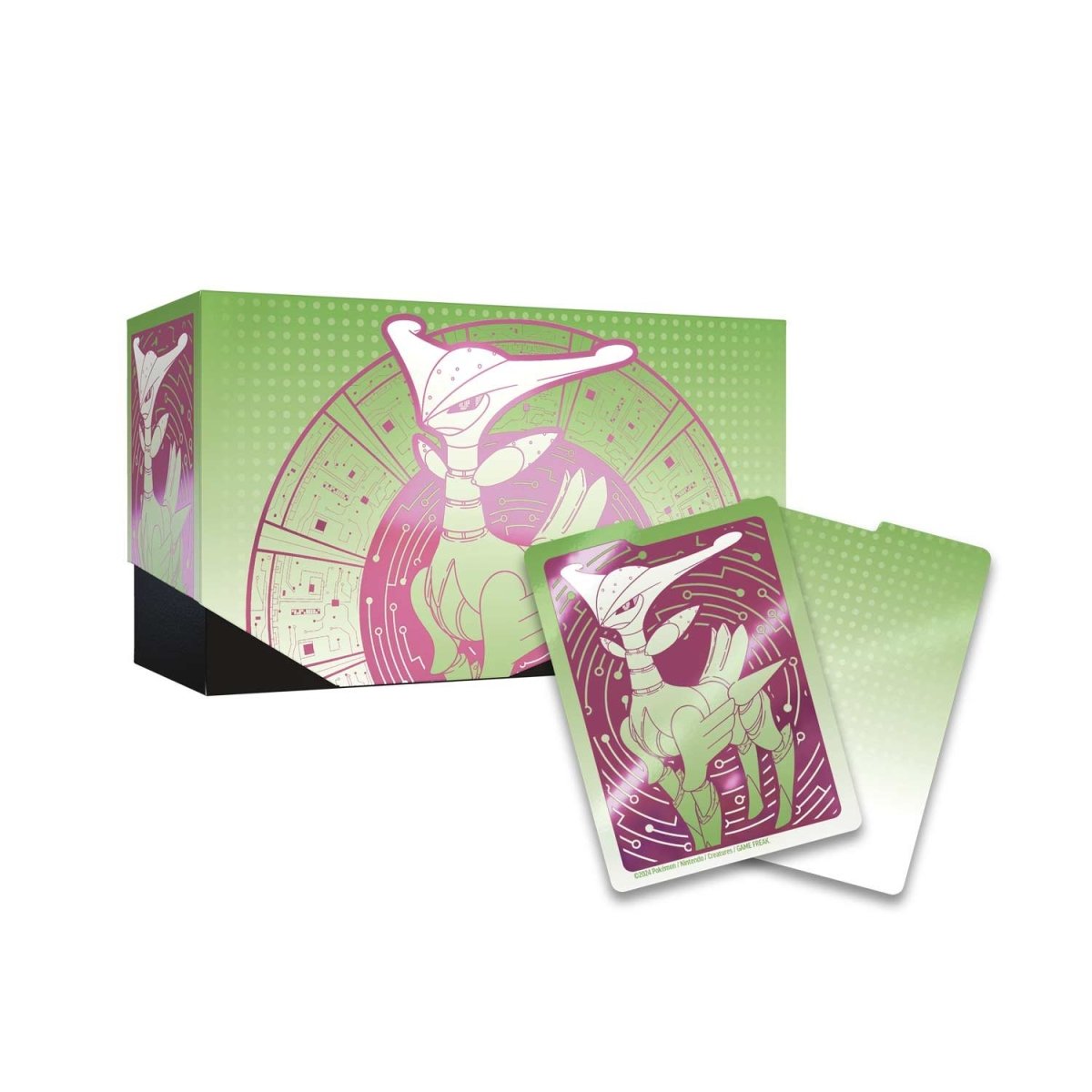 Scarlet & Violet-Temporal Forces  Center Elite Trainer Box (Iron Leaves)