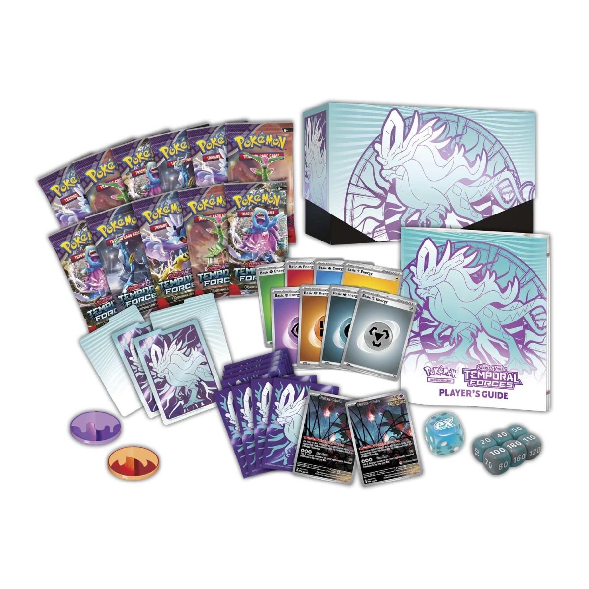 Scarlet & Violet-Temporal Forces  Center Elite Trainer Box (Walking Wake)