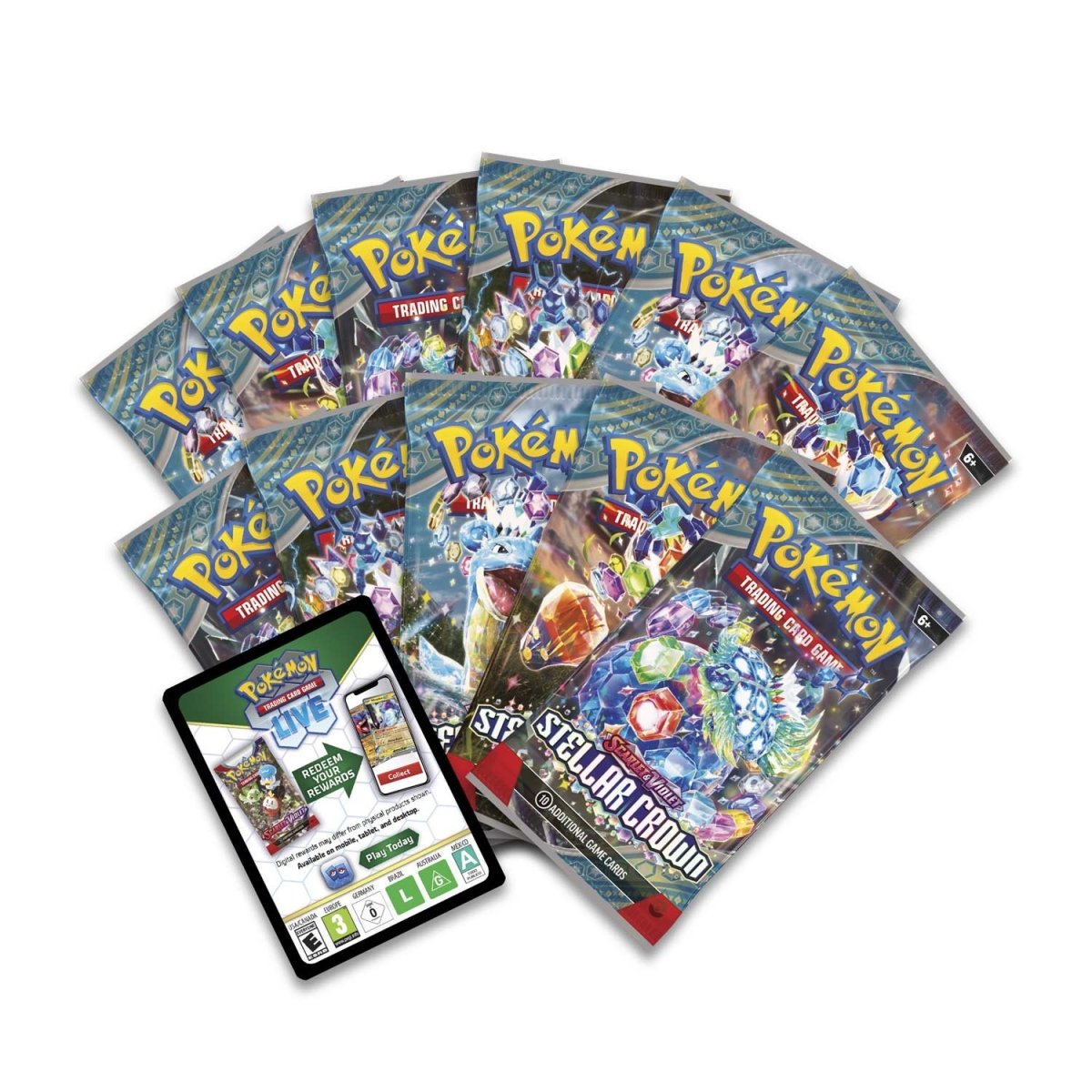 Scarlet & Violet-Stellar Crown Pokémon Center Elite Trainer Box