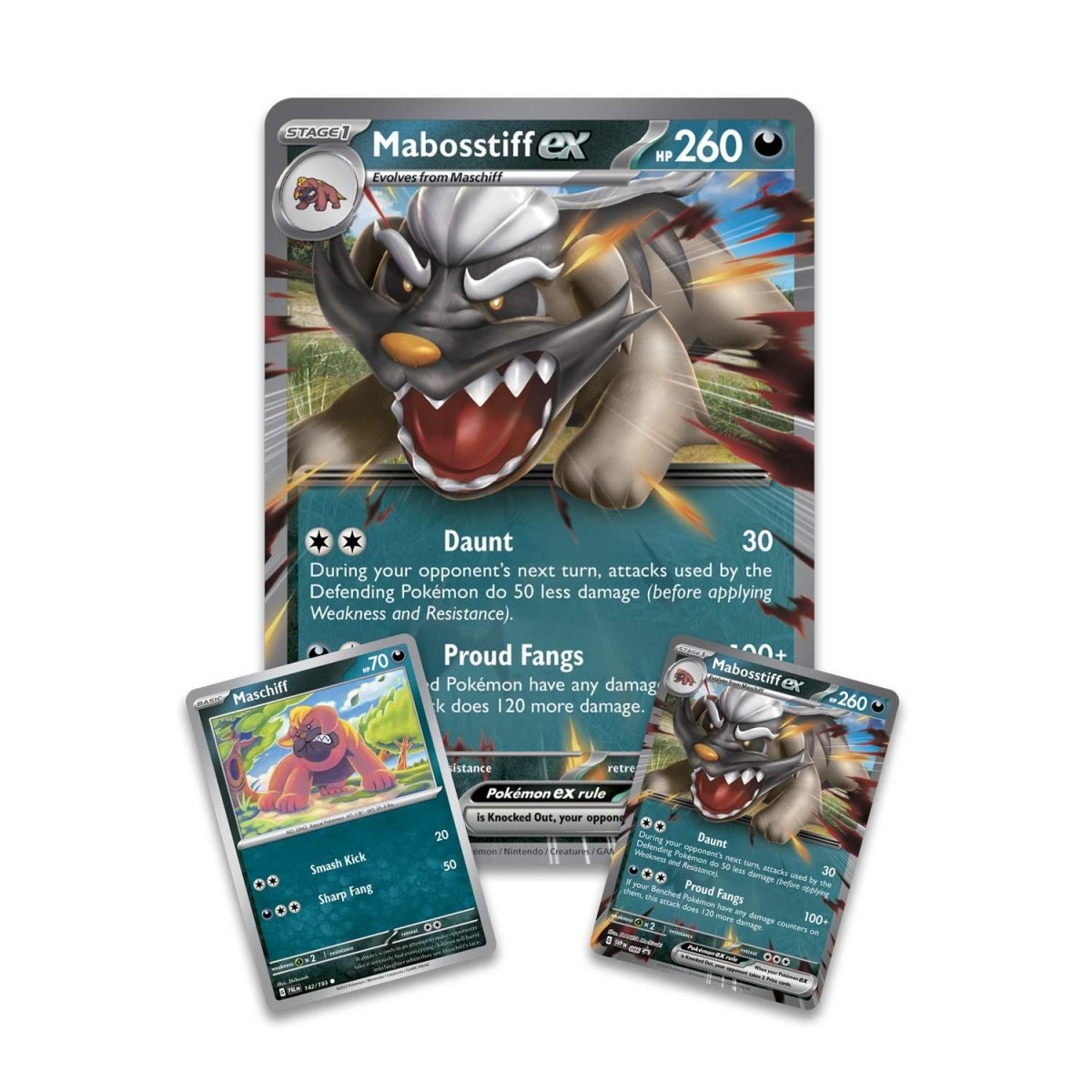 Pokemon Mabosstiff ex Collection Box