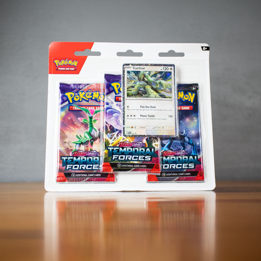 Pokemon Temporal Forces 3 Pack Blister