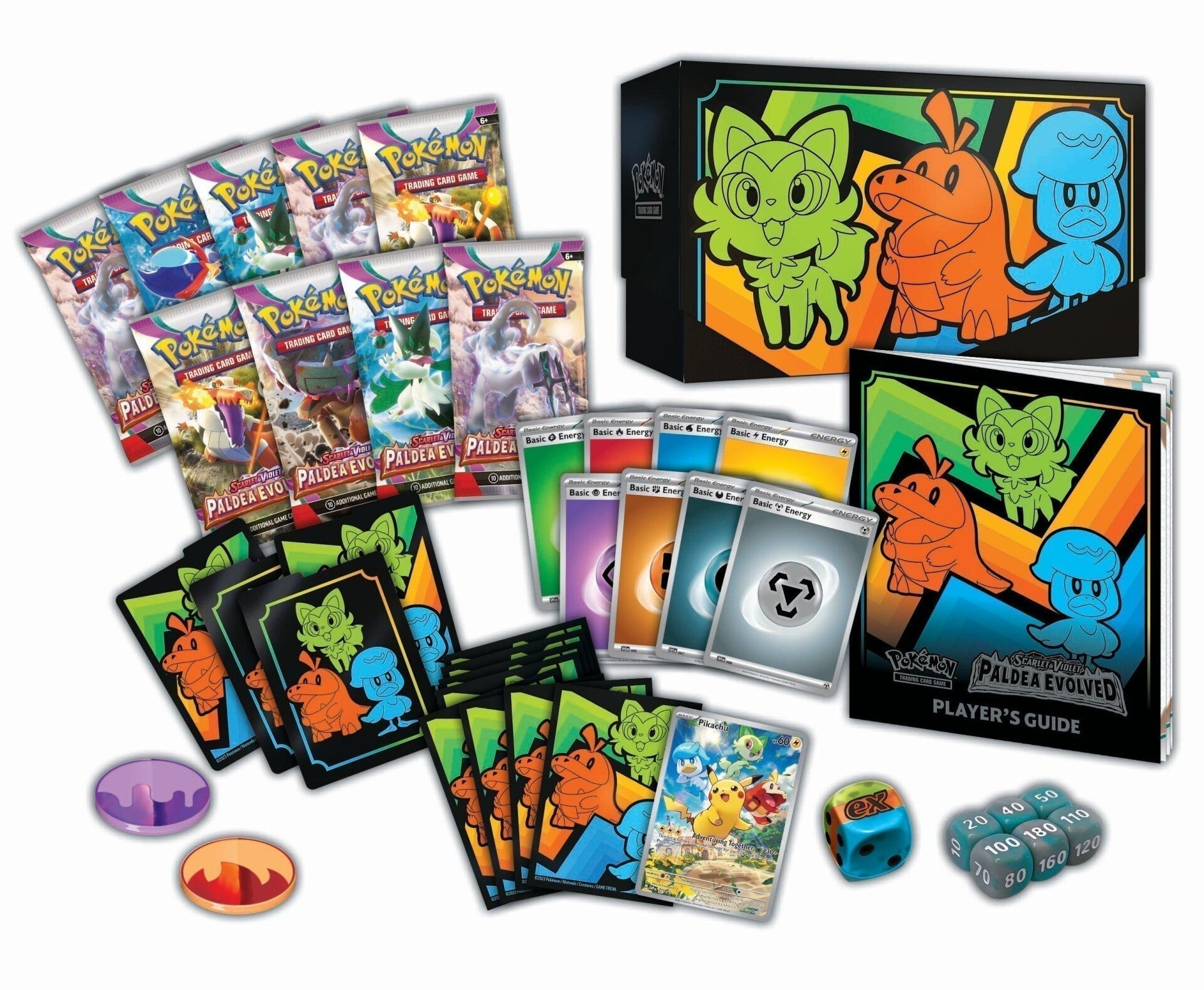 Hot Sale : Scarlet & Violet: Paldea Evolved - Elite Trainer Box