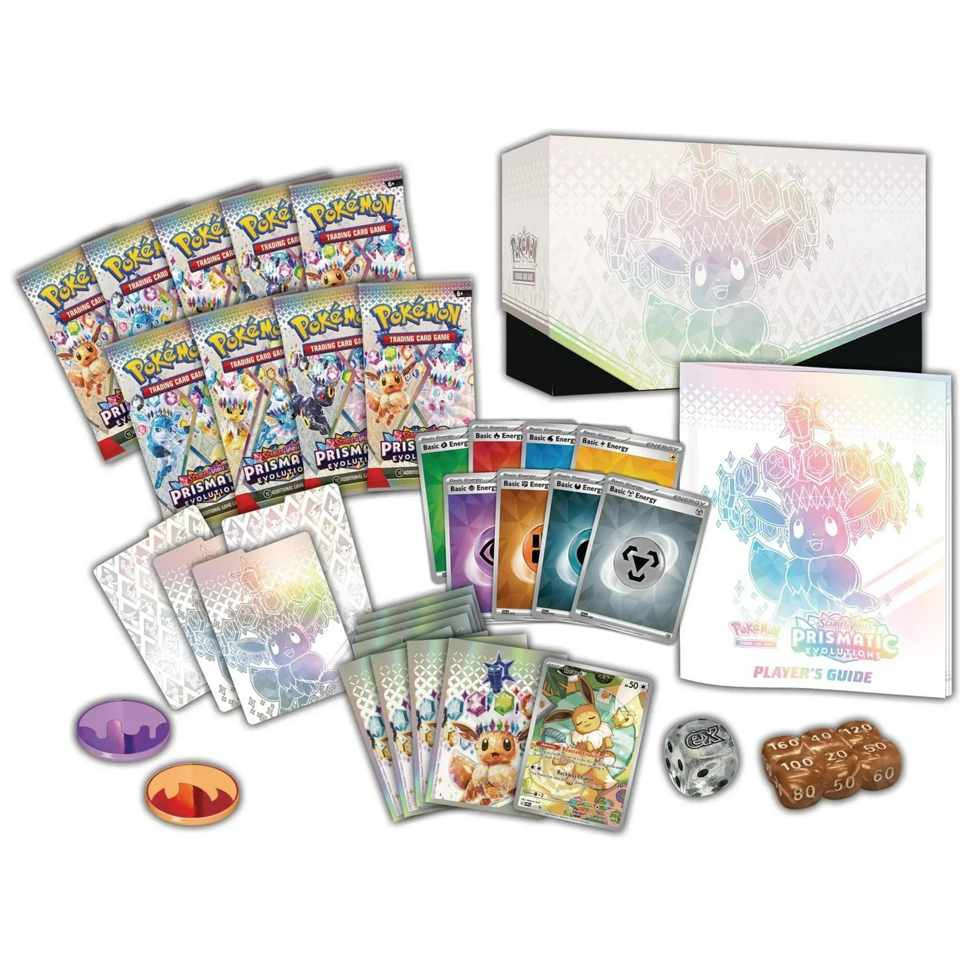 SV8.5 Scarlet & Violet—Prismatic Evolutions Elite Trainer Box