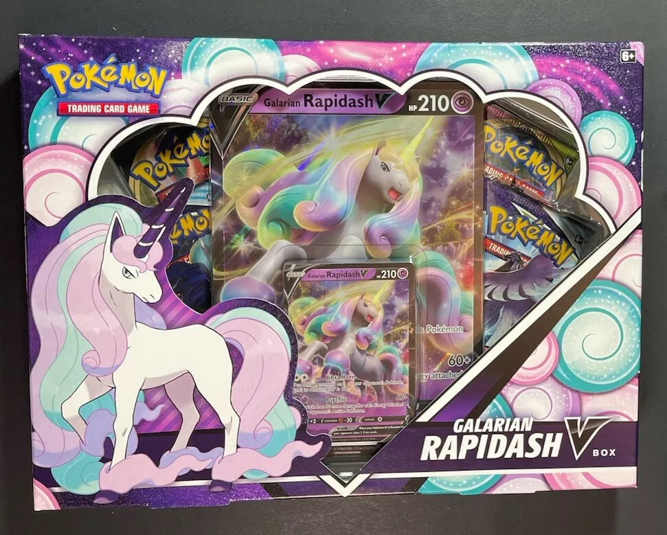 Galarian Rapidash V Box